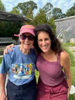 Dana with Mary